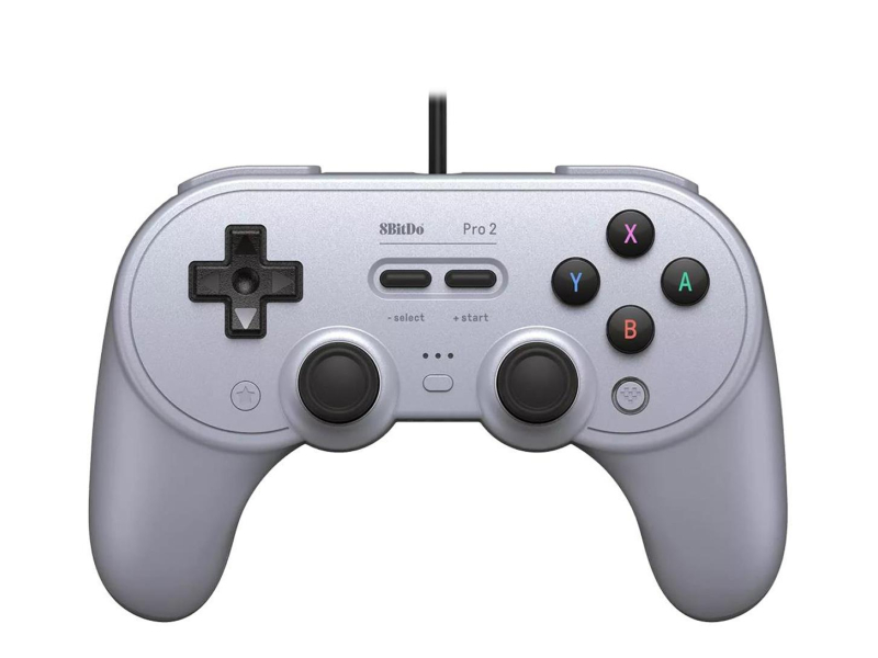 8BitDo Pro2 Wired Gamepad - Grey Ed.